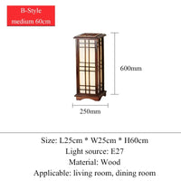 Modern Floor Lamp Living Room for Bedroom Bedside Home Decoration LED Light Solid Wood Lampshade Sofa Dining Study Table Fixture
