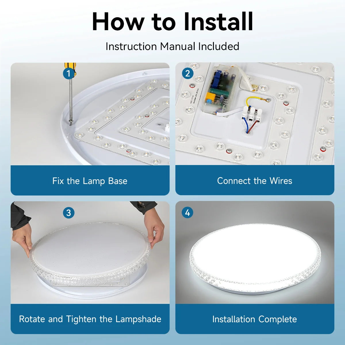 Crystal Led Ceiling Lamp with Remote Control Dimming 3 Colors Led Panel Lighting for Living Room 50W 70W Ceiling Lights 220V